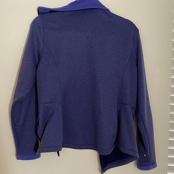 Women XL North Face Purple Jacket with Teal accents - Picture 9 of 9